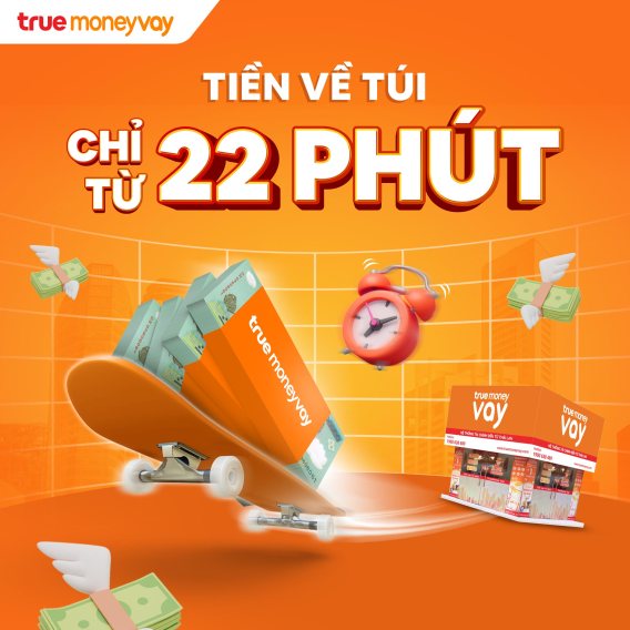 Gói Vay Siêu Tốc với thời gian giải ngân đến 22 phút 