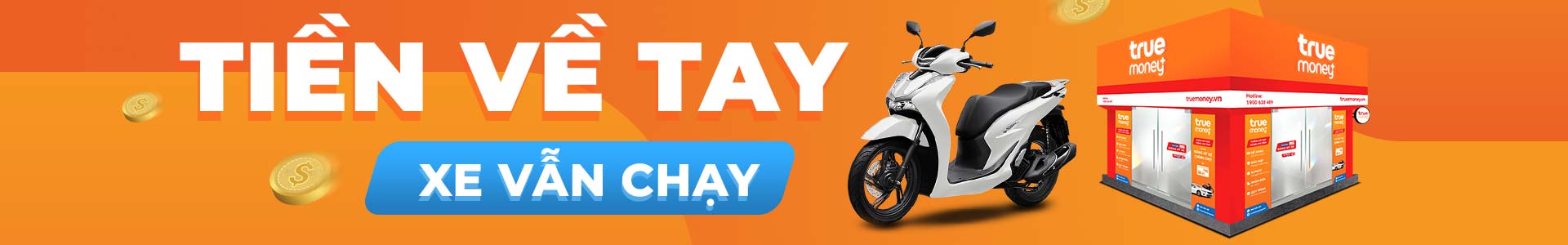 Banner vay bằng đăng ký xe máy