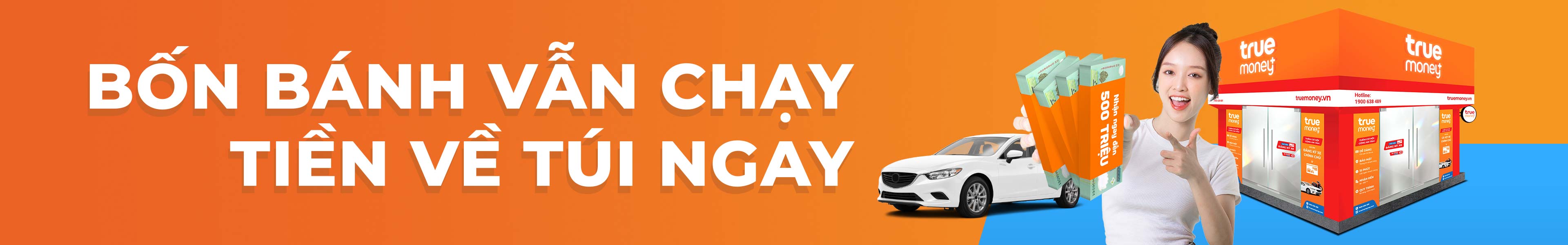 Banner vay bằng đăng ký ô tô