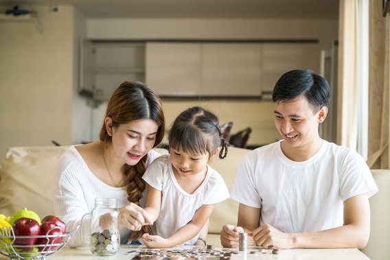 Dạy con tiết kiệm, tích lũy