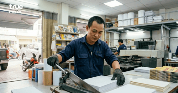 TrueMoney+ và người chủ xưởng in nhỏ và quyết định giữ đơn hàng lớn đầu năm 3 TrueMoney+ và chủ tiệm in