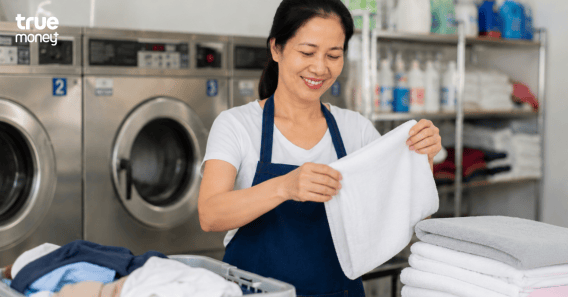Mỗi ngày tiết kiệm được vài tiếng làm việc, chị Lan biết mình đã đầu tư đúng 2 TrueMoney+ và câu chuyện chị Lan